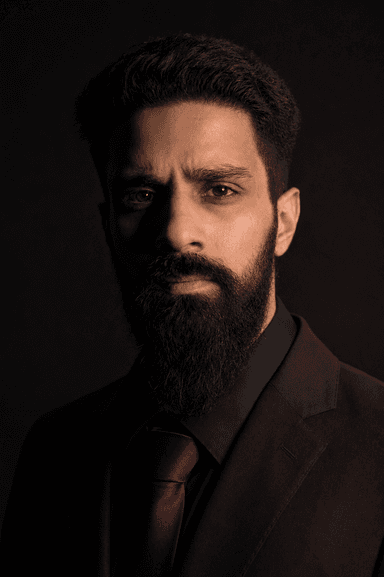 Portrait of Morteza Farrokhnejad